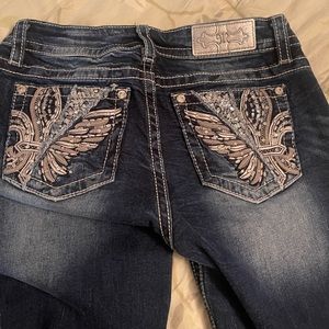 Miss me signature bootcut from buckle. Worn once. Size 30 inseam 31 1/2